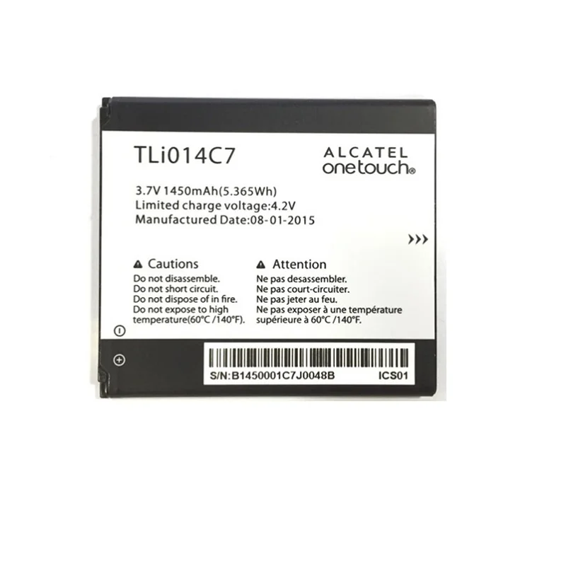 

New TLi014C7 Phone battery For Alcatel One Touch Pixi First 4024D 4.0" Mobile Phone