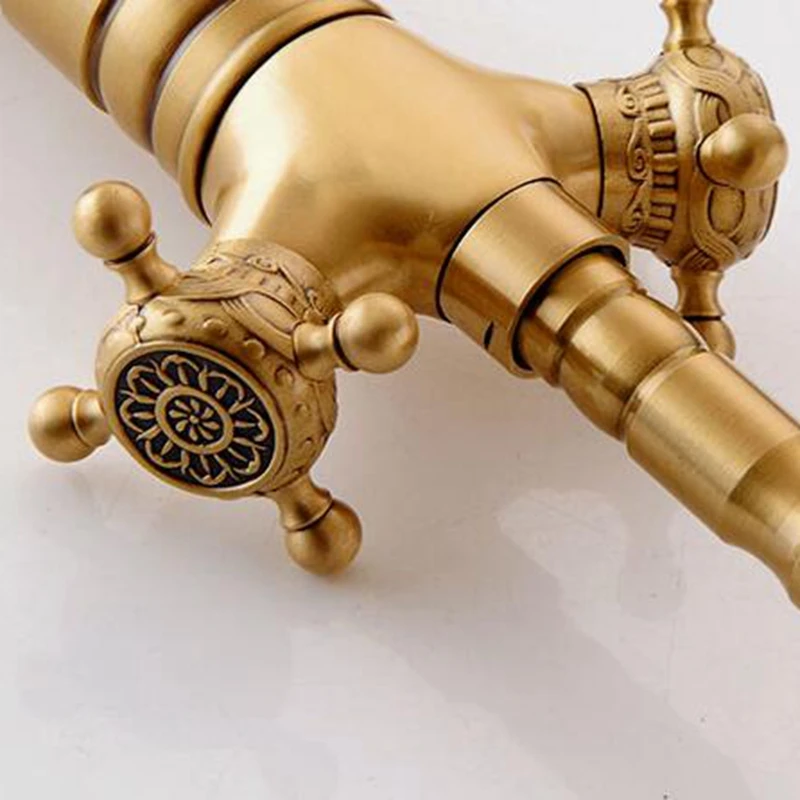 Высокие смесители для раковины в ванную комнату вращение на 360 градусов