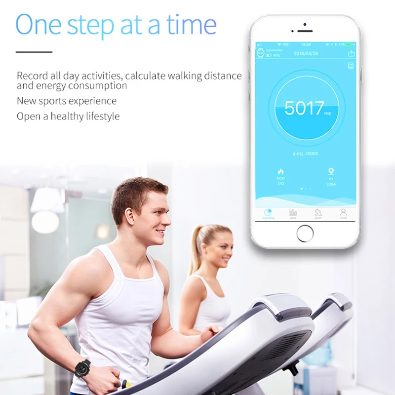 Умные часы с поддержкой IOS Android Bluetooth фитнес-трекер удаленная камера