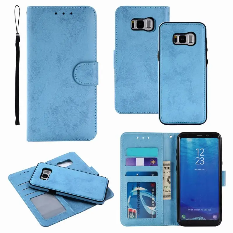 Роскошный чехол для samsung S8, S9 Plus, S6, S7 edge, кожаный кошелек, Магнитный чехол для Galaxy S10E Plus, Note 9, 8, Note 10 Plus, чехол