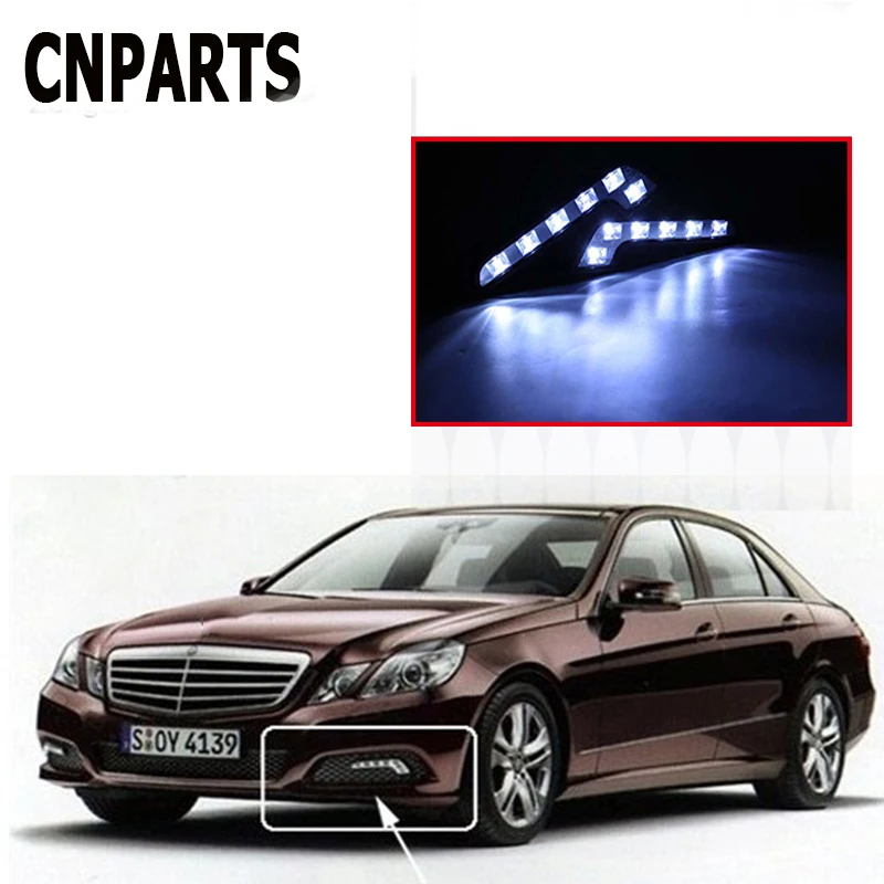 2 шт. Автомобильные светодиодные дневные ходовые огни противотуманные фары CNPARTS