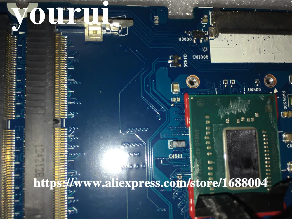 С i3 3217U Процессор на материнской плате 702847 501 704439 001 аккумулятор большой емкости