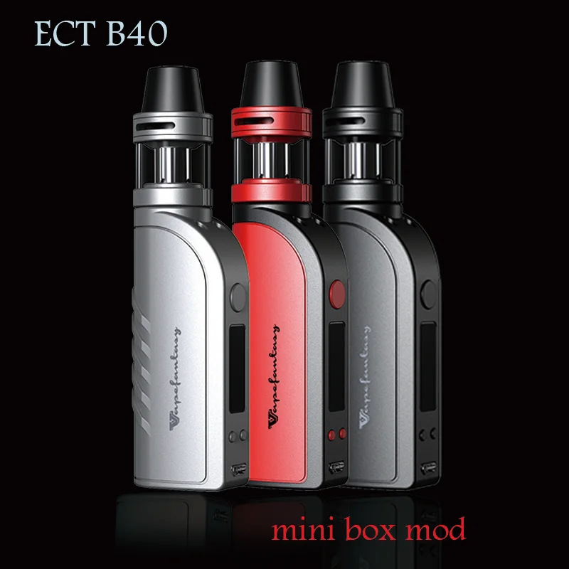 Оригинальный ect b40 мини VAPE моды 2200 мАч 2 мл портативный механический мод поле mod