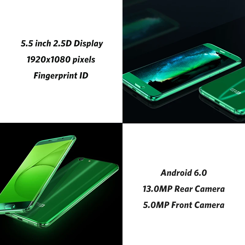 Elephone S7 большая батарея 64 Гб ПЗУ 4 ОЗУ Helio X20 Deca Core мобильный телефон Android 6 0 5 дюймов