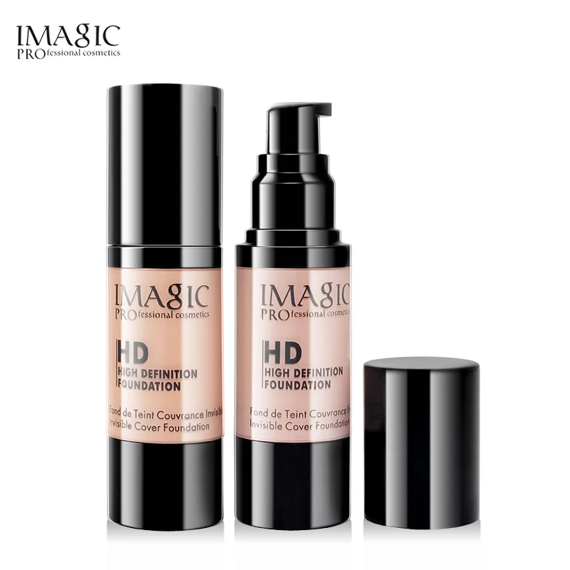 IMAGIC HD 6 видов цветов 30 мл яркая Жидкая основа для макияжа лица maquiagem fond de teint