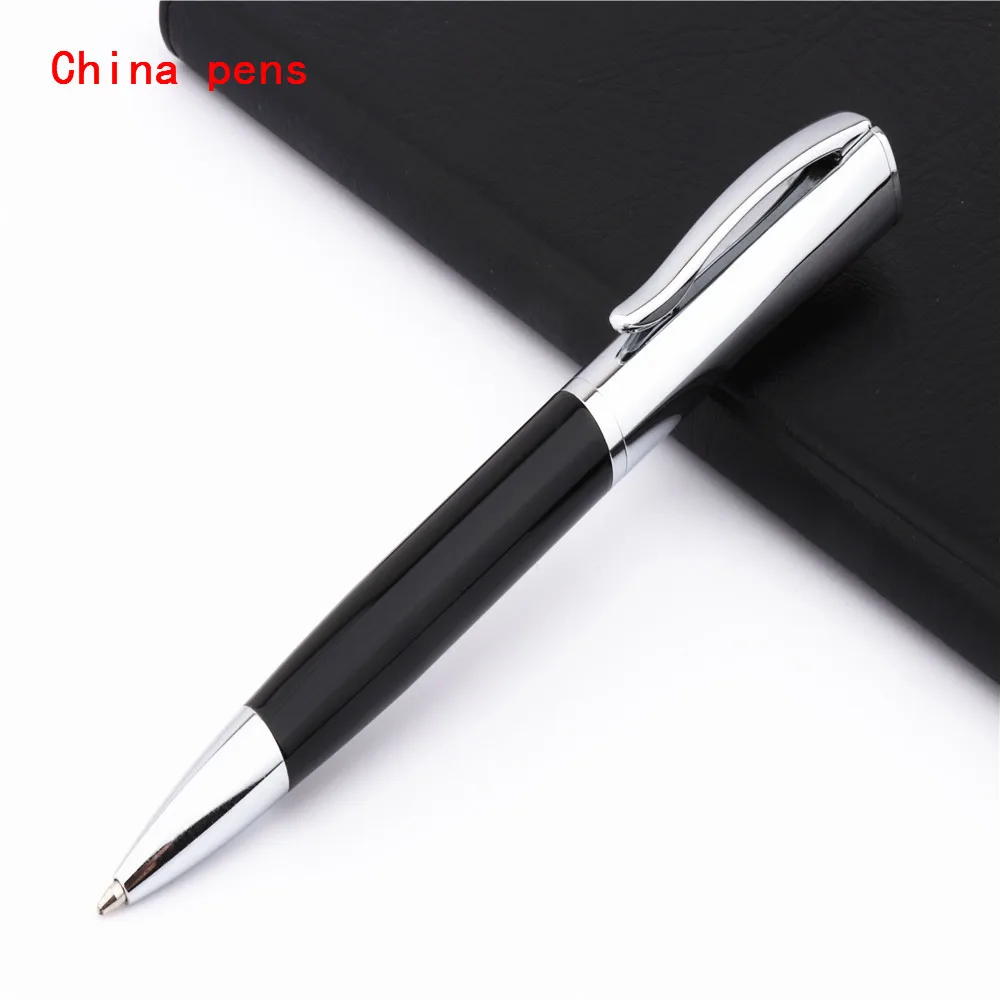 Шариковая ручка из нержавеющей стали 819 с плоским наконечником|pen rack|pen highlighterpen port