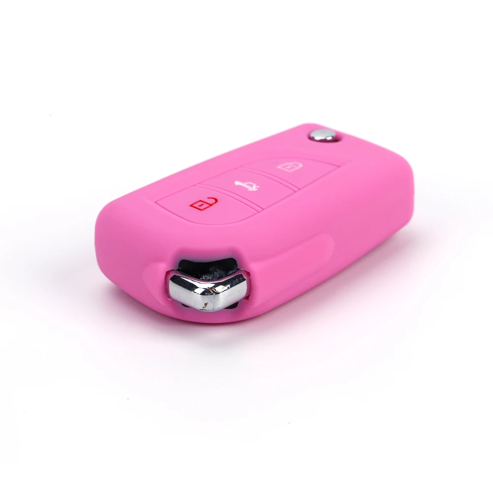 Купить 2 отправить один силиконовый автомобиль дистанционного брелок оболочки