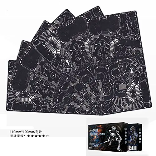 MU 3D металлическая головоломка Nano Core Bader Knights Armor Сборная модель набор YM-L028 DIY 3D лазерная резка игрушки