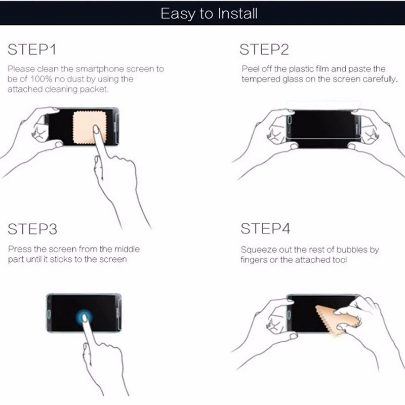 

A5 (5) Screen Protector Tempered Glass For Samsung Galaxy A5 2015 A500 A500Y A500M Explosion-proof Premium Protective Film Case