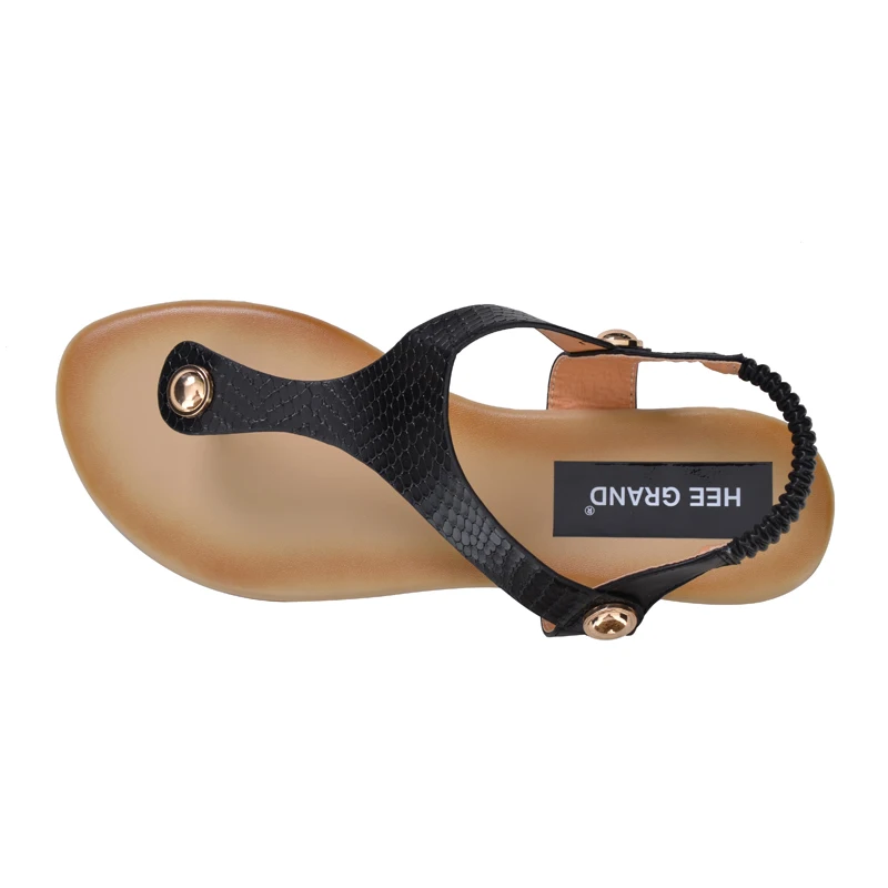 HEE GRAND/Летние вьетнамки коллекция 2017 года женские сандалии на платформе