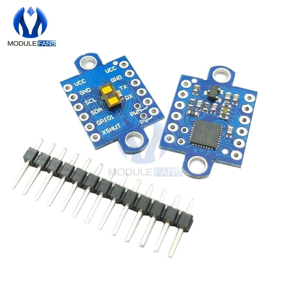GY-53-L1X VL53L1X TOF time-of-flight Ranging Sensor Module MCU Infrared Distance Measuring PWM Switch for Arduino Robot Lab | Электронные
