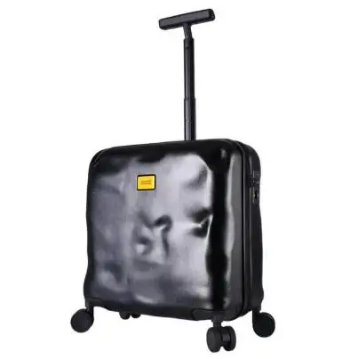 CARRYLOVE 1" дюймов ручная сумка на колёсиках бизнес-кабина чемодан сумка на колесиках для путешествий - Цвет: zipper style