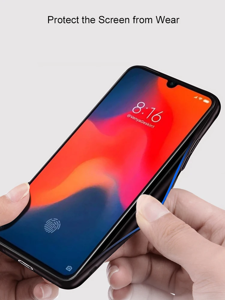 Для Xiao mi 9 чехол mi 9 SE Противоударная задняя крышка чехол для телефона s черный coque MOFi mi 9 прозрачный чехол