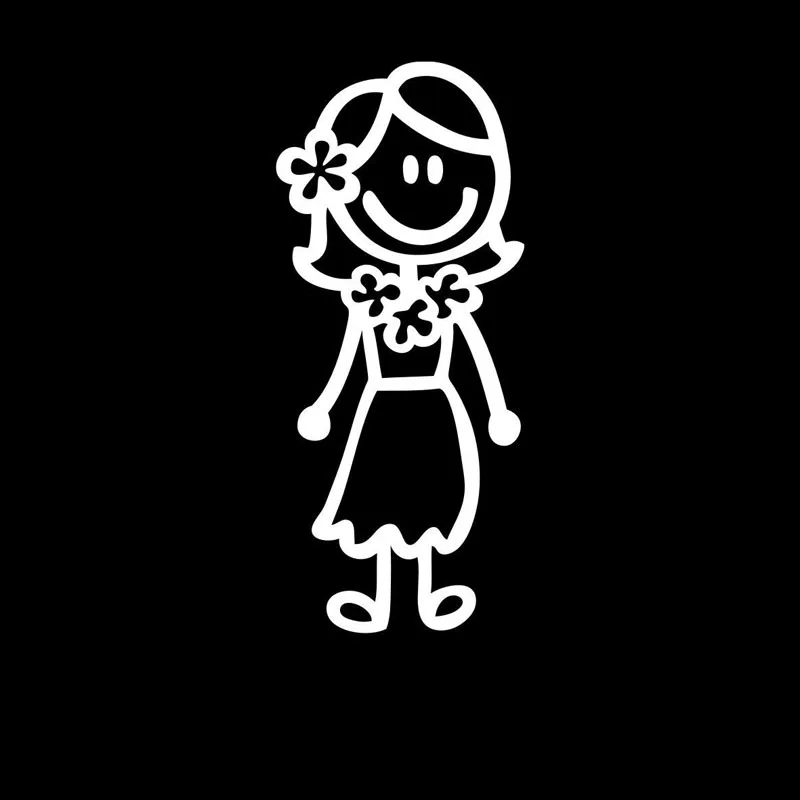 Интересные Гавайские наклейки на семейный автомобиль покрывающие тело модных