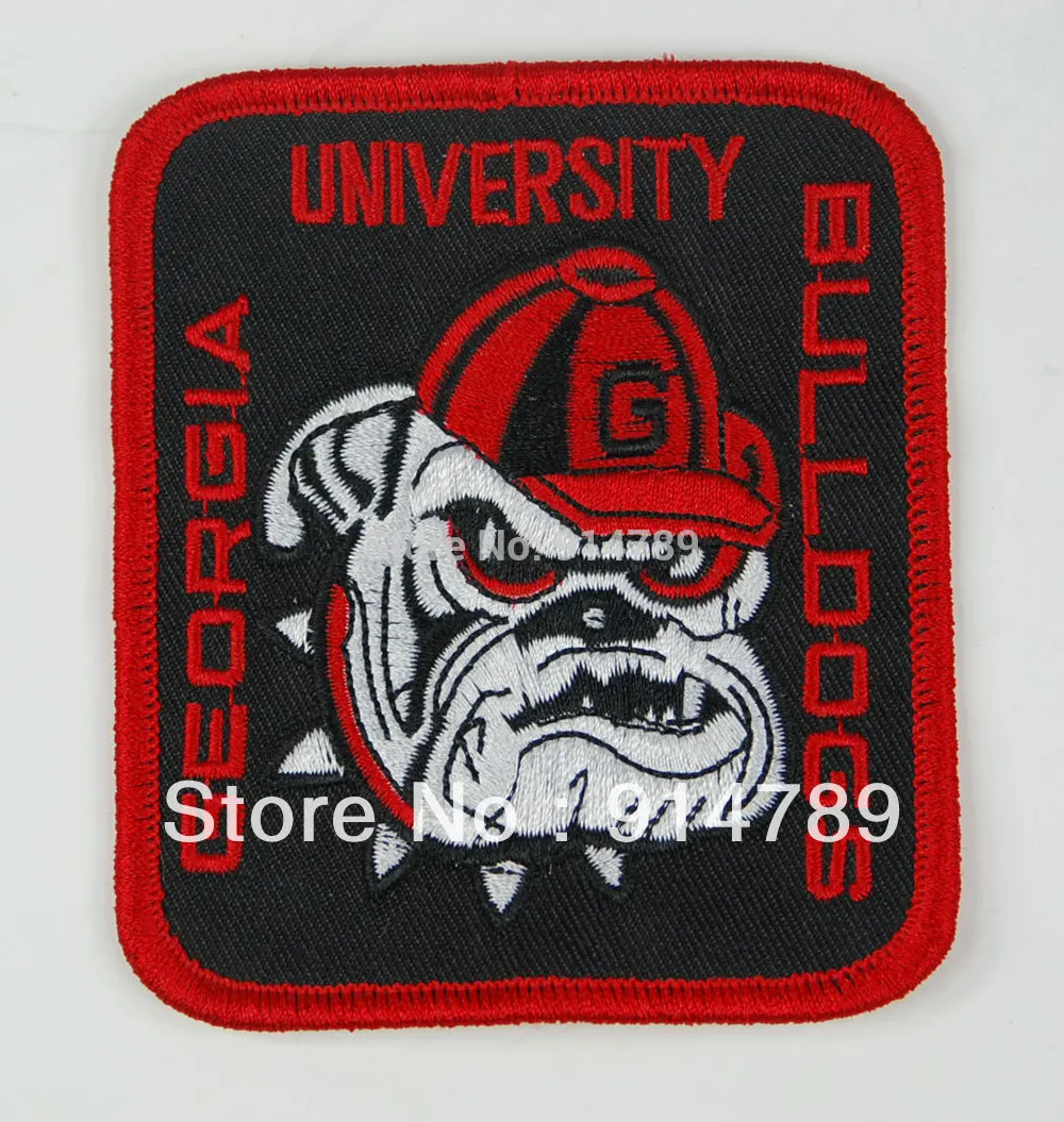 

US UNIVERSITY GEORGIA BULLDOGS BADGE PATCH-32770