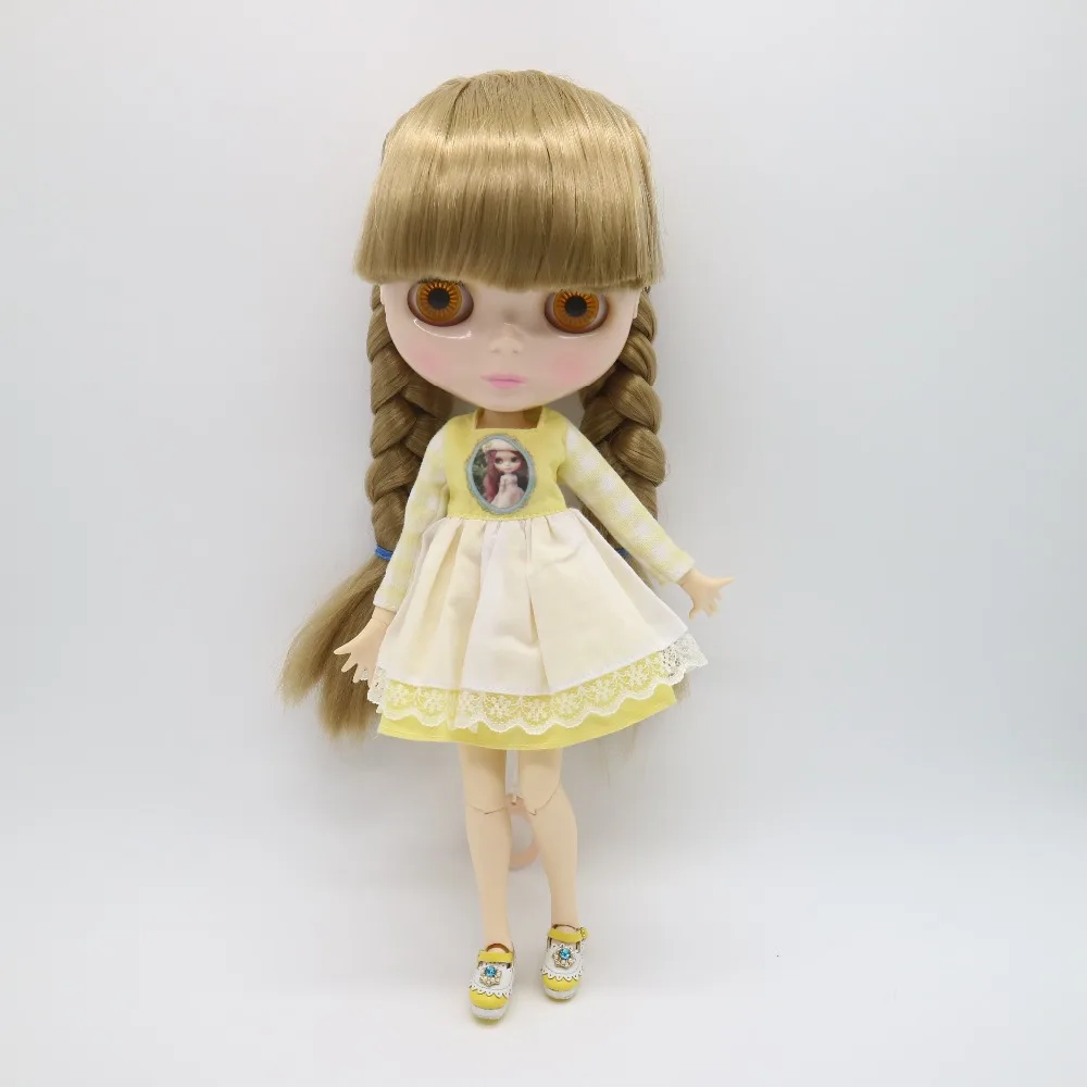 Бесплатная доставка Заводская кукла Blyth с светлыми волосами JGB 74|blythe doll|blythe doll