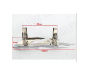 Тепловая защита для выхлопных газов 9 дюймов Yamaha VStar 400 650 1100 1300 Virago Xv 250 535 750 Road Star на