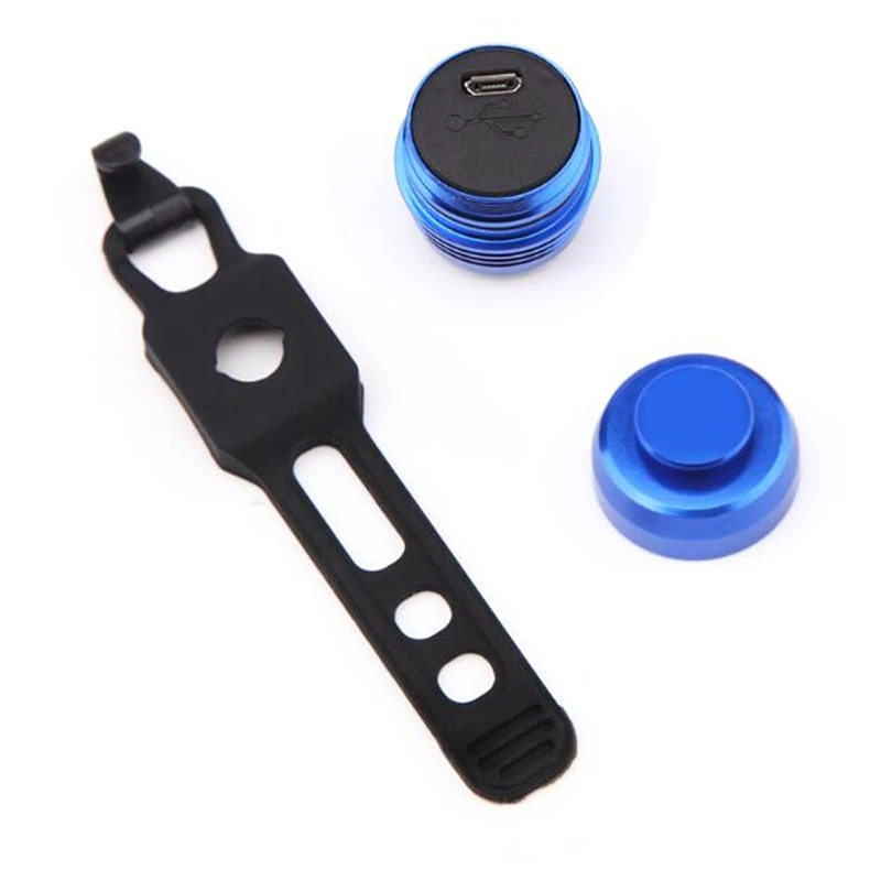 Велосипедный задний фонарь Deemount в каратах Предупреждение ждающая лампа с USB