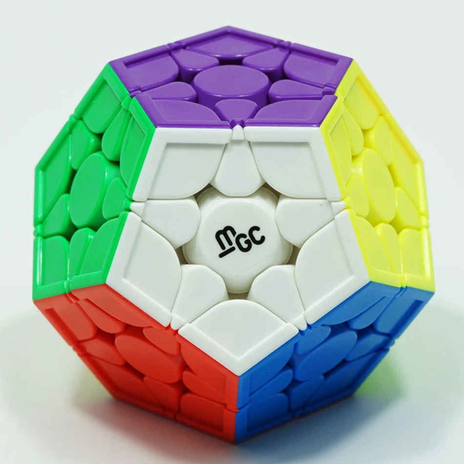 YJ MGC Megaminxed 3x3 магнитные липкие профессиональные магические кубики YongJun 12