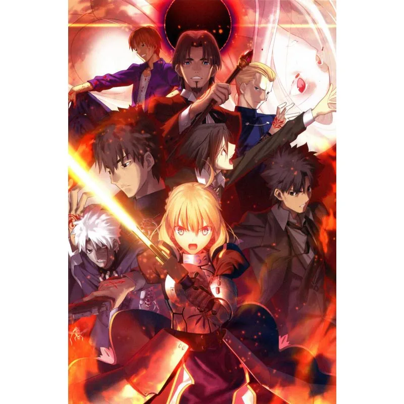 Новое поступление 2017 ткань с рисунком fate zero Женская шелковая индивидуальным