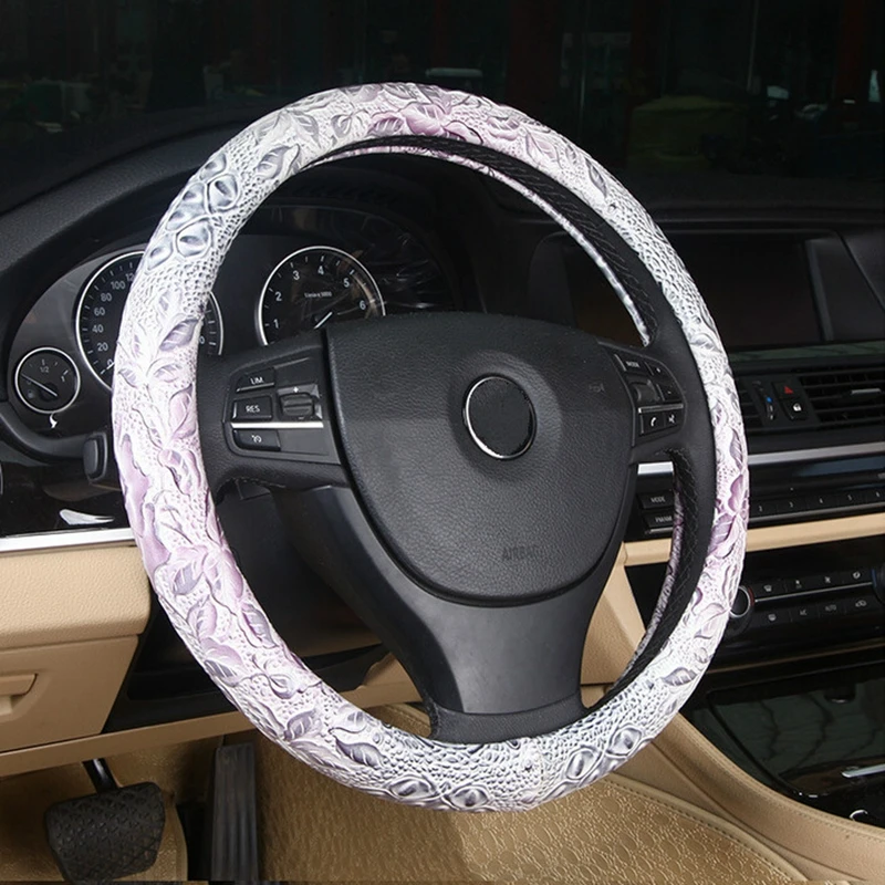 Кожаные крутые Чехлы чехол 37/38 см для Honda/Audi/Ford/hyundai/volkswagen/Kia |
