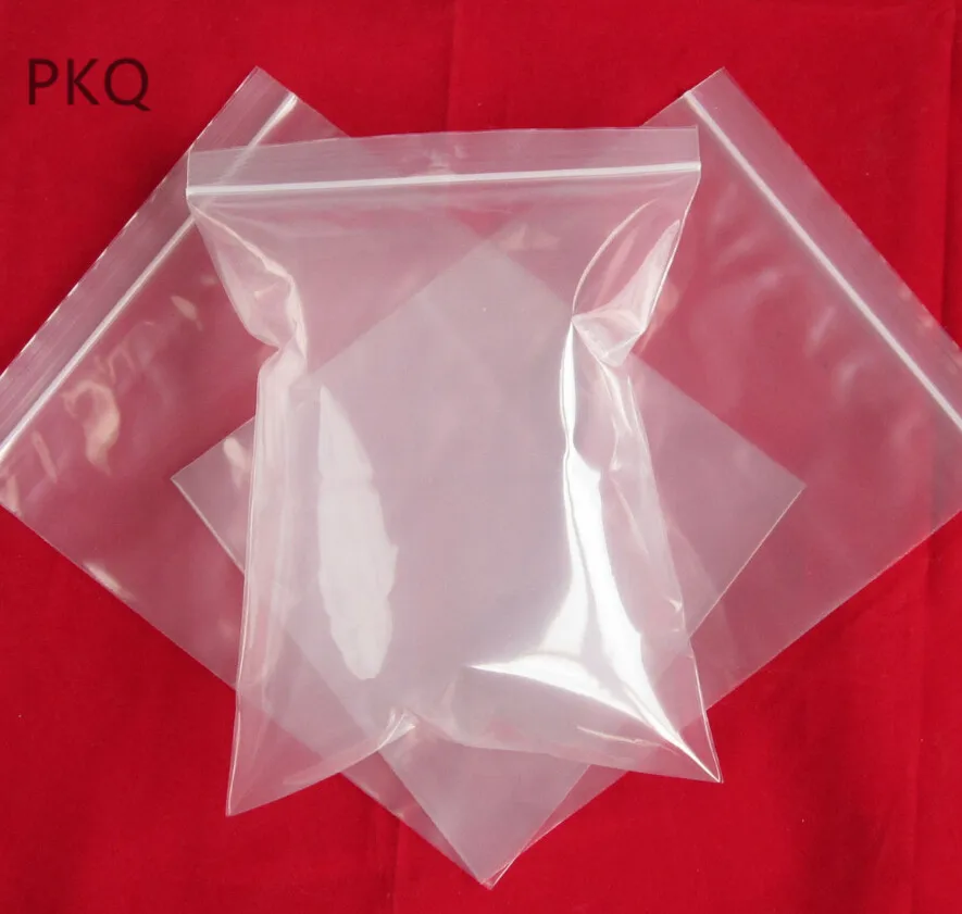 50 шт Reclosable Пластиковые Полиэтиленовые прозрачные мешки Ziplock упаковочные большие