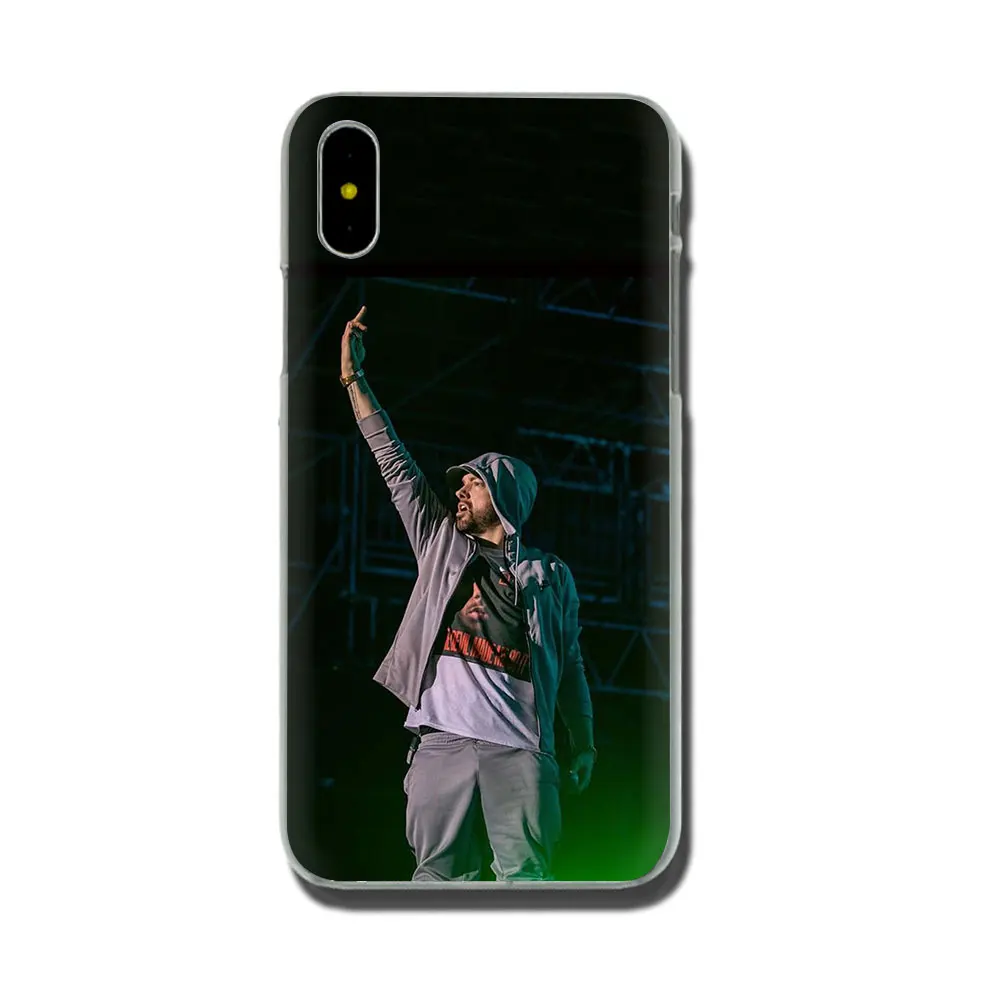 H12 Жесткий чехол для телефона с Эминем рэп в стиле хип-хоп для iPhone 11 Pro XR XS Max X 8 7 6 6S Plus - Цвет: H12