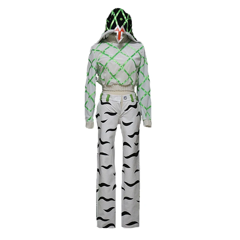 Модные новые приключения Джоджо Гвидо MISTA косплэй костюм целый набор 2 вида