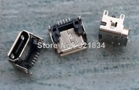 10 шт. разъем для зарядки Micro USB 5 контактов тип B|connector usb|connector chargeconnector pin |
