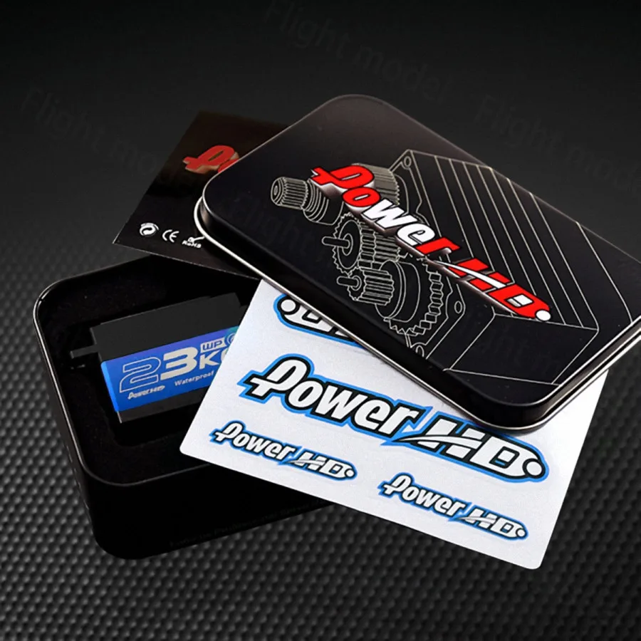 Power HD WP-23KG полностью водонепроницаемый 3 кг/75 г металлическая шестерня цифровой
