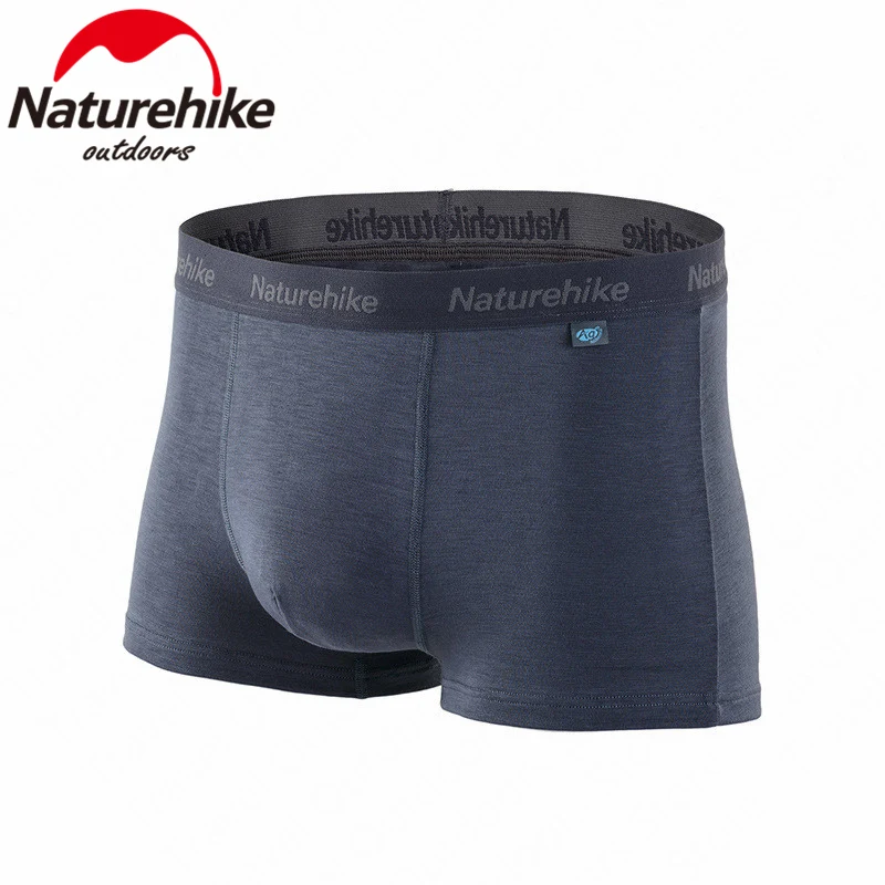 Naturehike спортивные трусы быстросохнущие мужские дышащие эластичные Серебристые