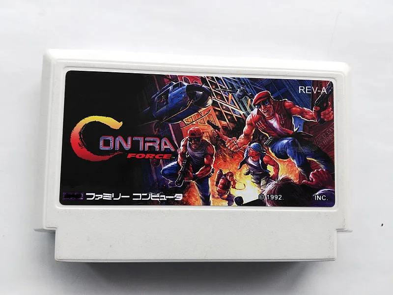 8bit игровая карта: Contra Force (японская версия!)|Игры для консолей| |