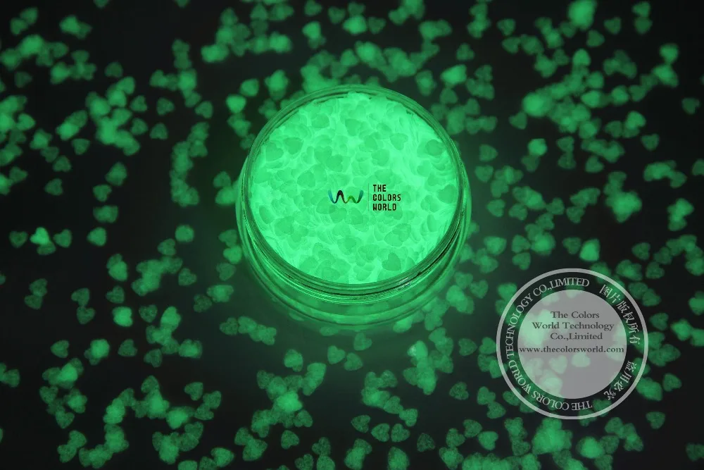 Светящийся в темноте светящийся желто светильник йся цвет tнебесно-зеленого