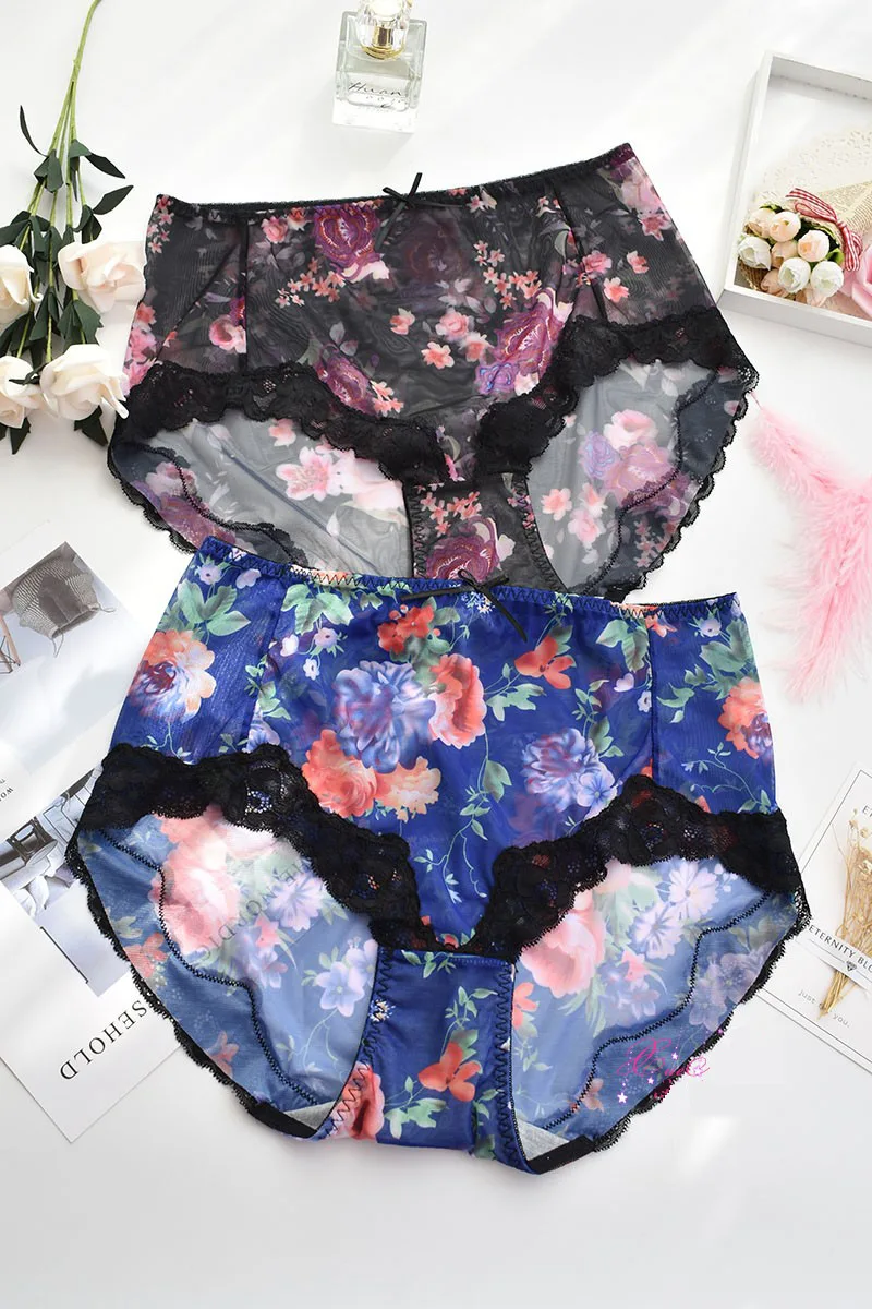 ropa interior femenina женское нижнее бельё размера плюс 5XL сексуальное нижнее белье прозрачные сетчатые кружевные женские трусики с леопардовым принтом