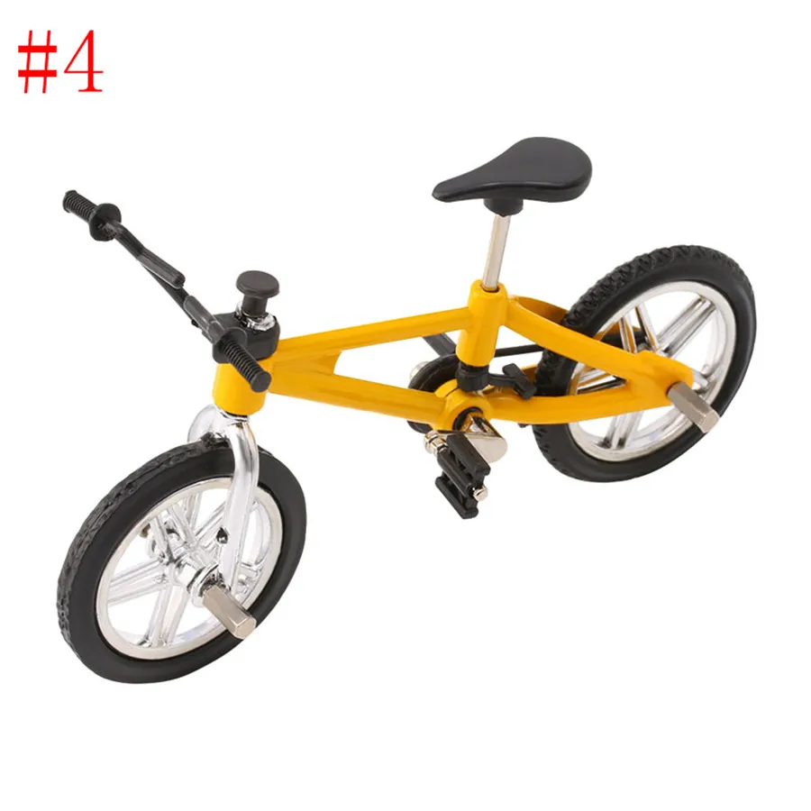 Пальчиковая модель велосипеда из сплава Мини горный велосипед BMX фиксированный