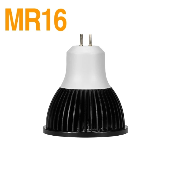 MR16 Светодиодный точечный светильник GU10 MR16 E27 E14 Светодиодный светильник 5 Вт 7 Вт 9 Вт 12 Вт 220 В 230 в GU Lampada MR светодиодный COB конденсаторный светильник диффузионная лампа для роста - Испускаемый цвет: MR16