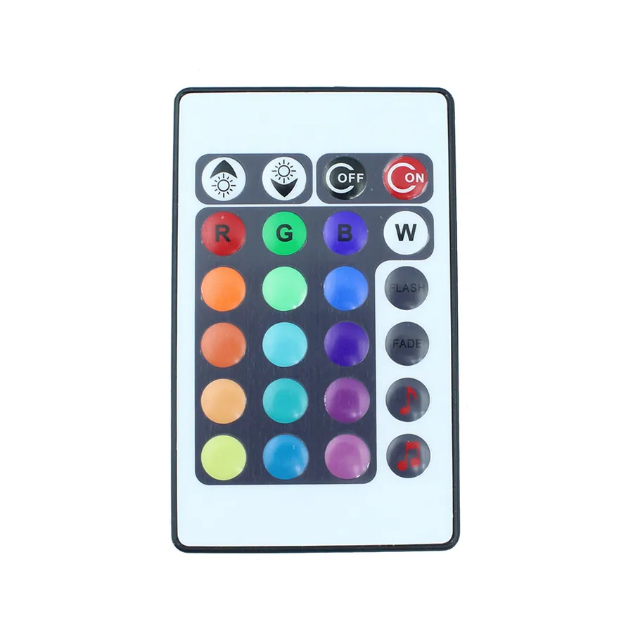 RGB музыкальный ИК контроллер с 24 клавишным пультом дистанционного управления
