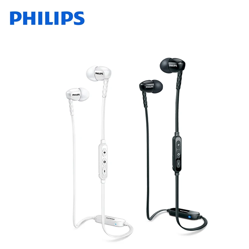 100% Оригинальные спортивные наушники Philips Bluetooth SHB5850 с функцией NFC литиевая батарея