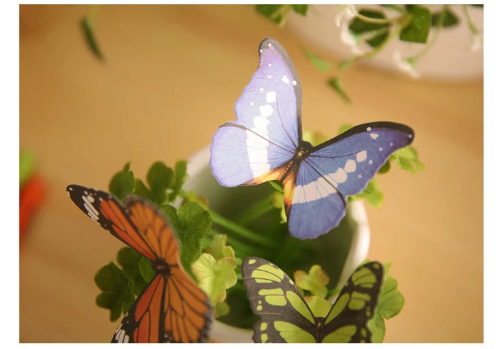 30 шт./набор декоративные наклейки бабочки для скрапбукинга|Наклейки| |