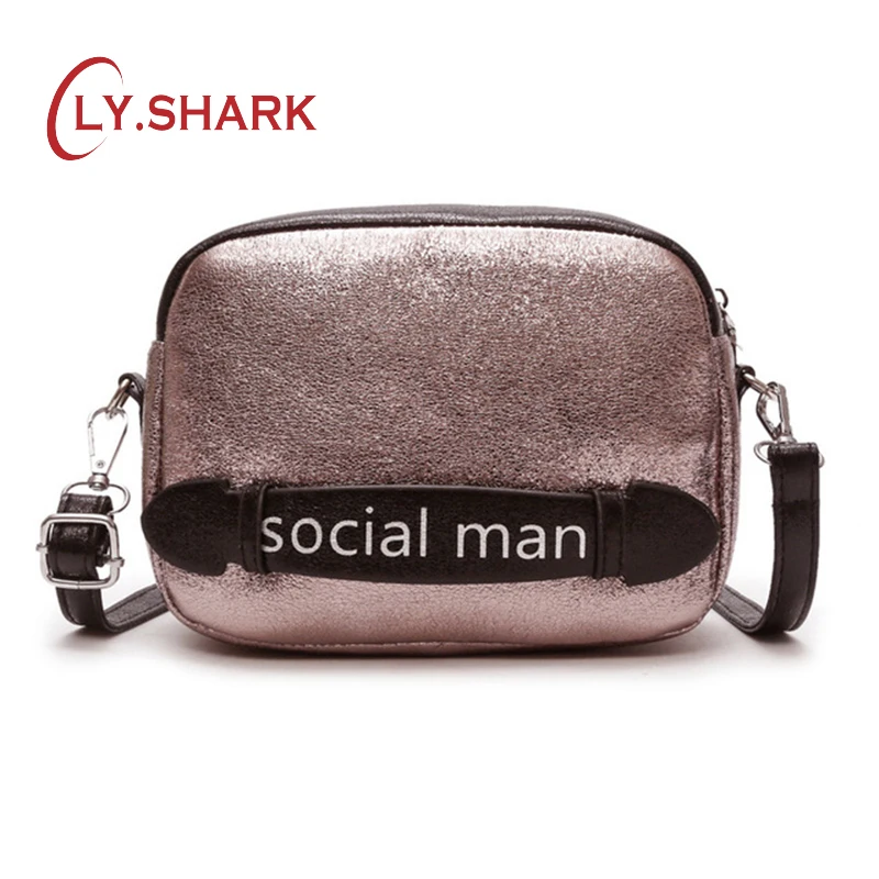 LY. SHARK новинка 2019 дикая сумка-мессенджер искусственная кожа маленькая сумка с