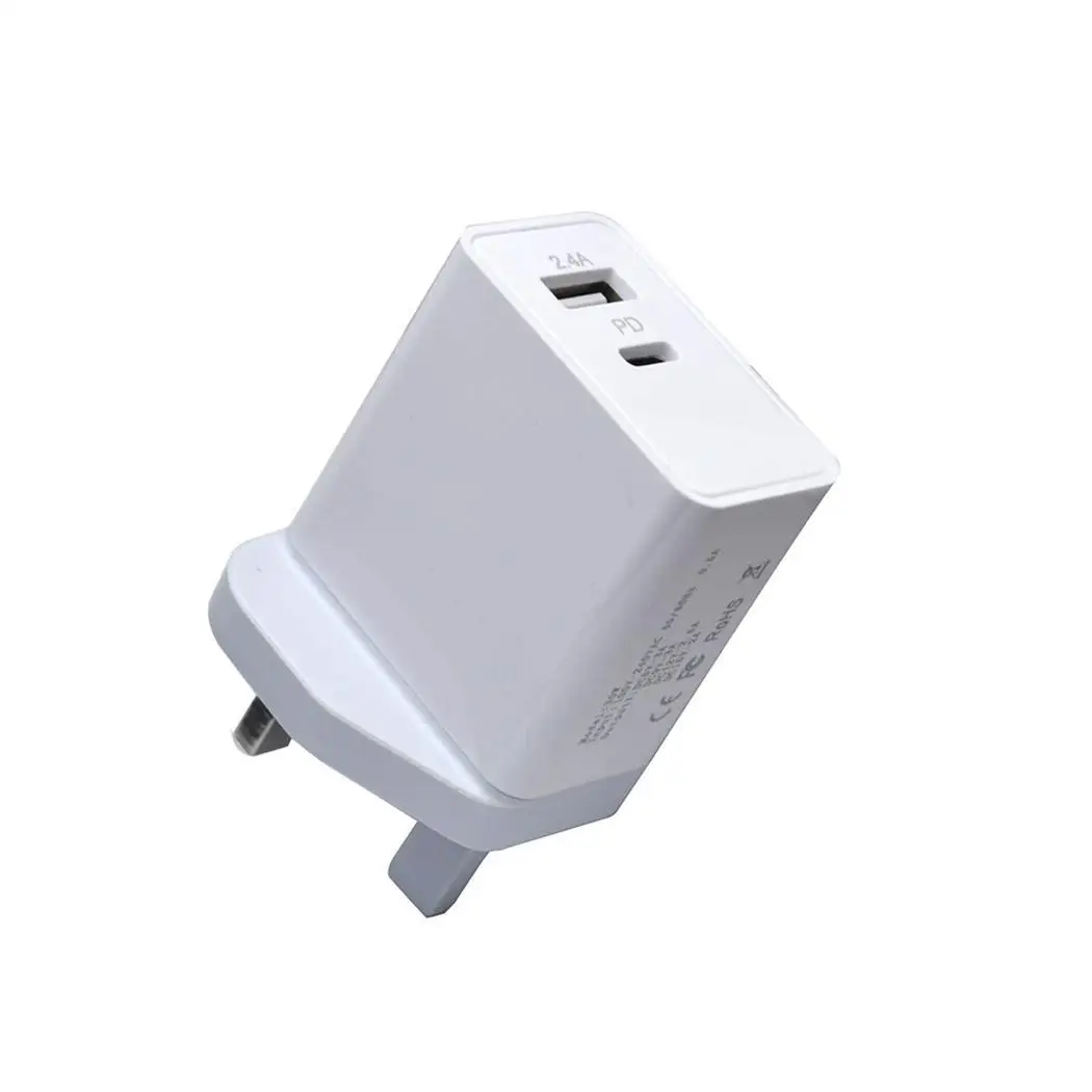 Быстрое зарядное устройство для мобильного телефона Dual USB ip4/4GS/3GS быстрая 18 Вт DC5V ~