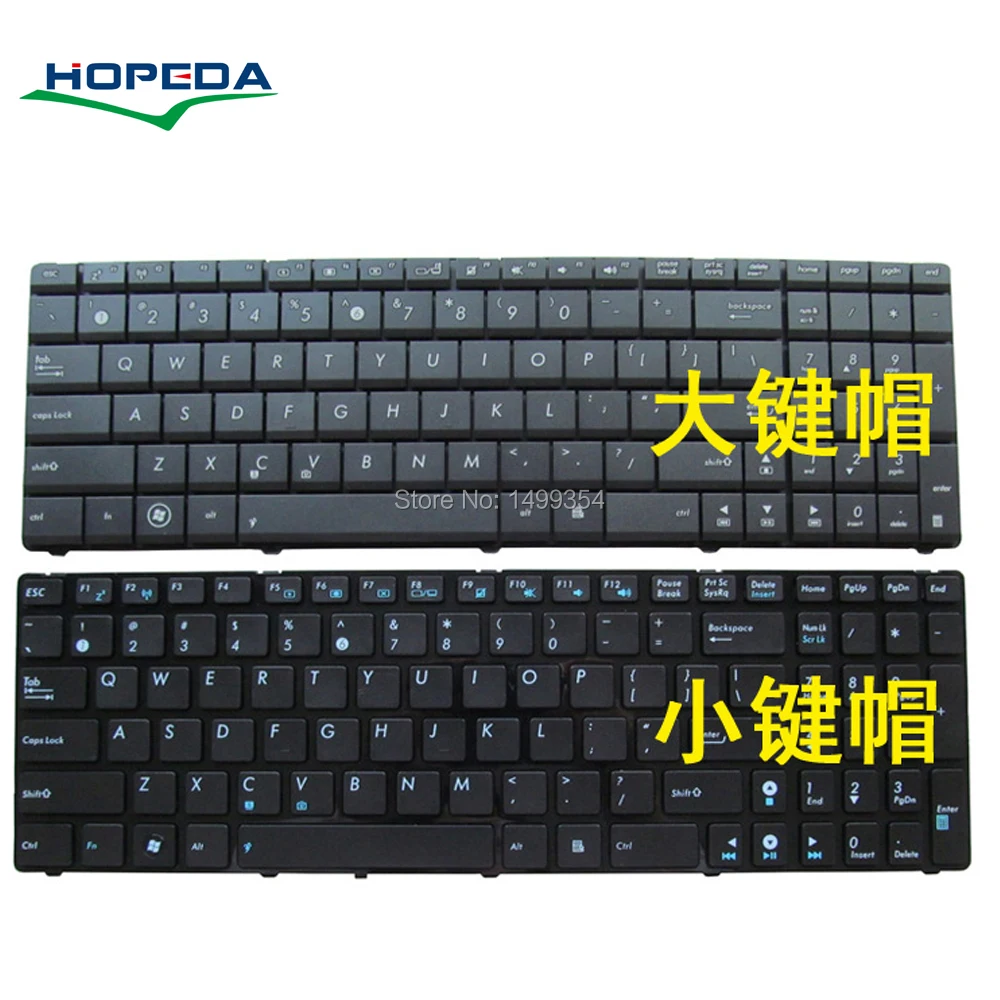 Новая клавиатура для ноутбука ASUS X54C N73S P52E N51V G73 K52 G51 K55X VX7 замена клавиатуры|keyboard for
