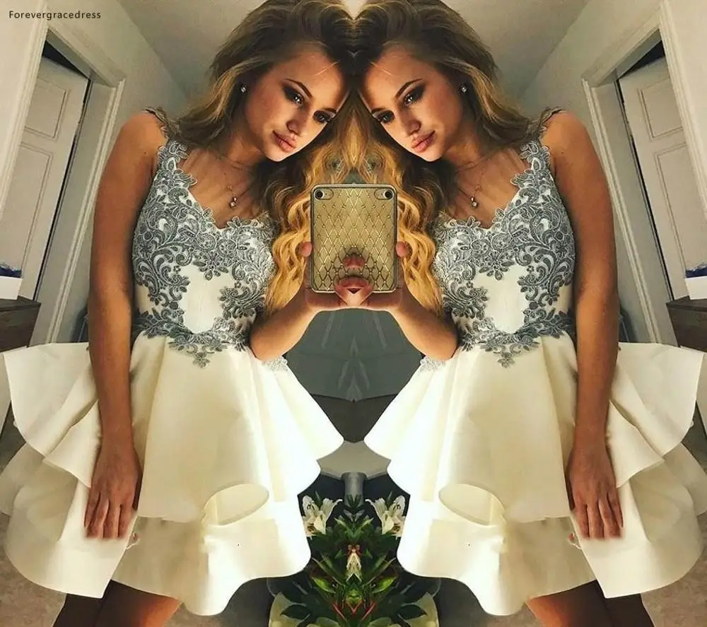 Многослойные коктейльные платья 2019 Арабская Дубай Стиль трапециевидной формы