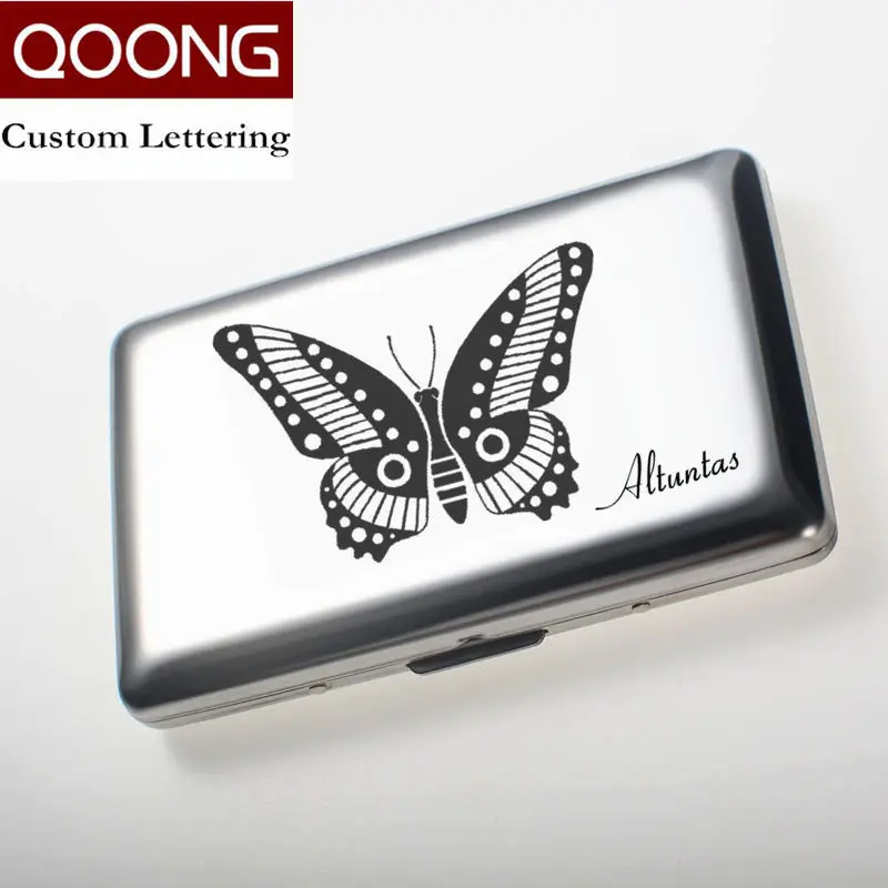 Держатель для кредитных карт из нержавеющей стали с RFID-блокировкой | Багаж и