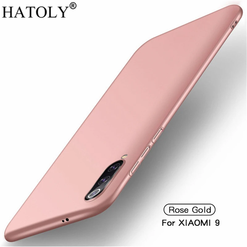 Для гладкого покрытия xiaomi mi 9 чехол ультратонкий жесткий из ПК Защитный накладка
