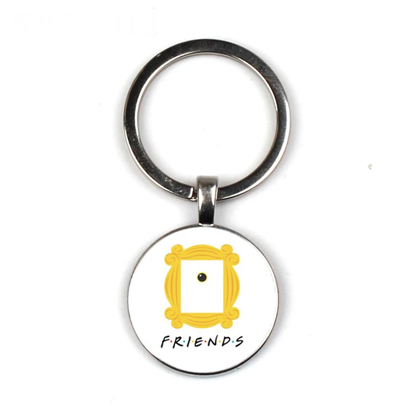 Новый ТВ брелок с дизайном друзья центральный Perk кофе символом кулон