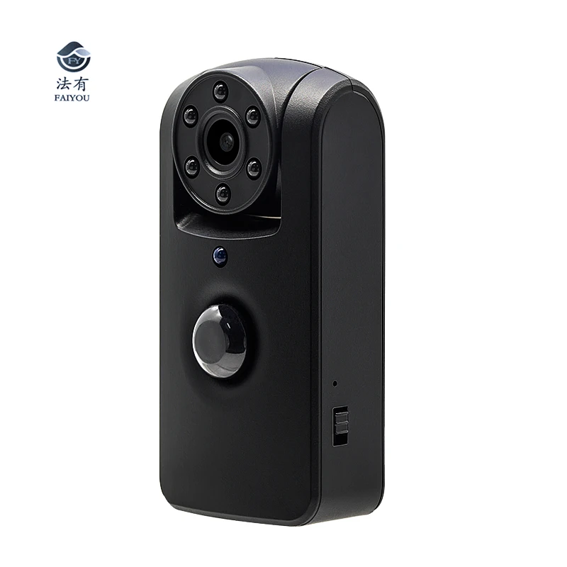 Мини ИК камера обнаружения движения ночного видения 6 светодиодный лампы