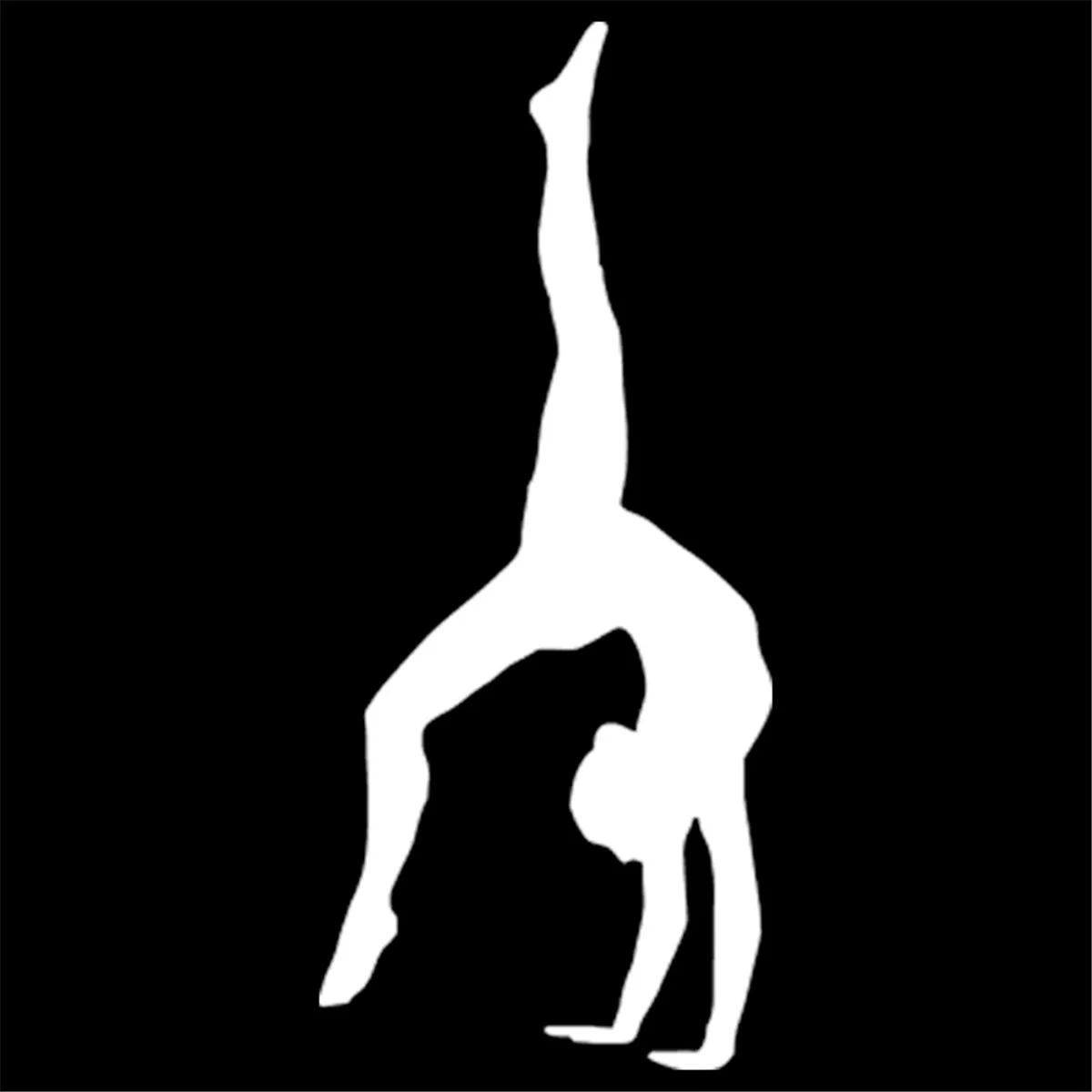 Funny YMNASTICS Gym Girl Car Motorcycle Window Wall Stickers Home Glass Door Auto Truck | Автомобили и мотоциклы