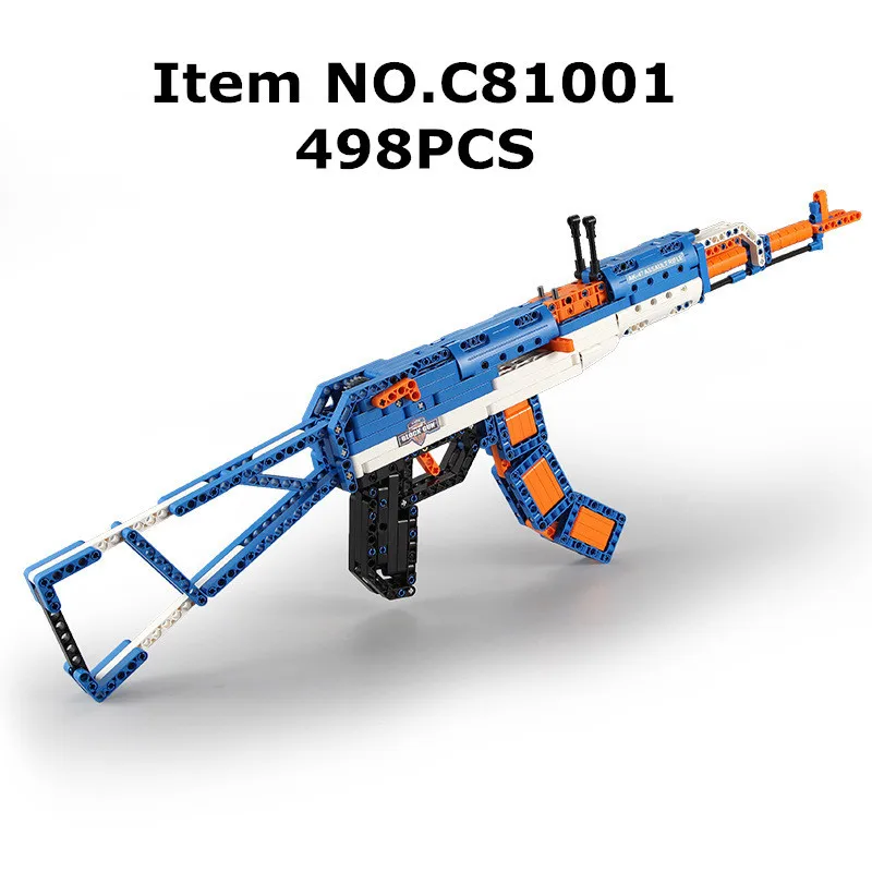 98K AK47 M4A1 винтовка Игрушечная модель пистолета строительные блоки совместимы с Lego