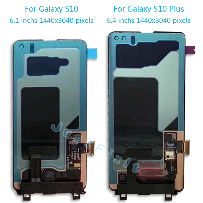Для Samsung Galaxy S10 Plus SM-G9730 G973F G973U G973N ЖК-дисплей сенсорный экран дигитайзер сборка